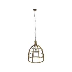 HSM Collection Hängelampe Gold Metall