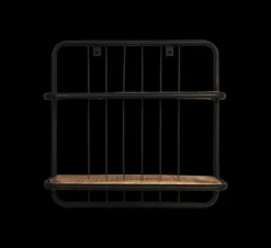 HSM Collection Wandregal Mangoholz/Eisen