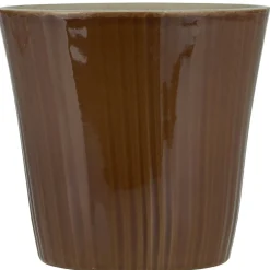 IB Laursen Übertopf konisch mit Rillen