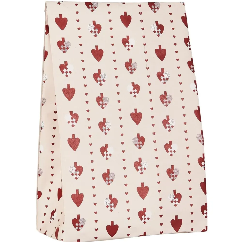 IB Laursen Buntfalttüte Flechtherzen