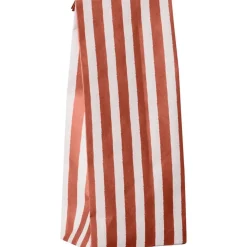 IB Laursen Buntfalttüte mit Streifen Textil-Look