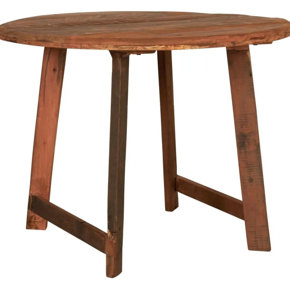 IB Laursen Esstisch rund UNIKA aus Holz