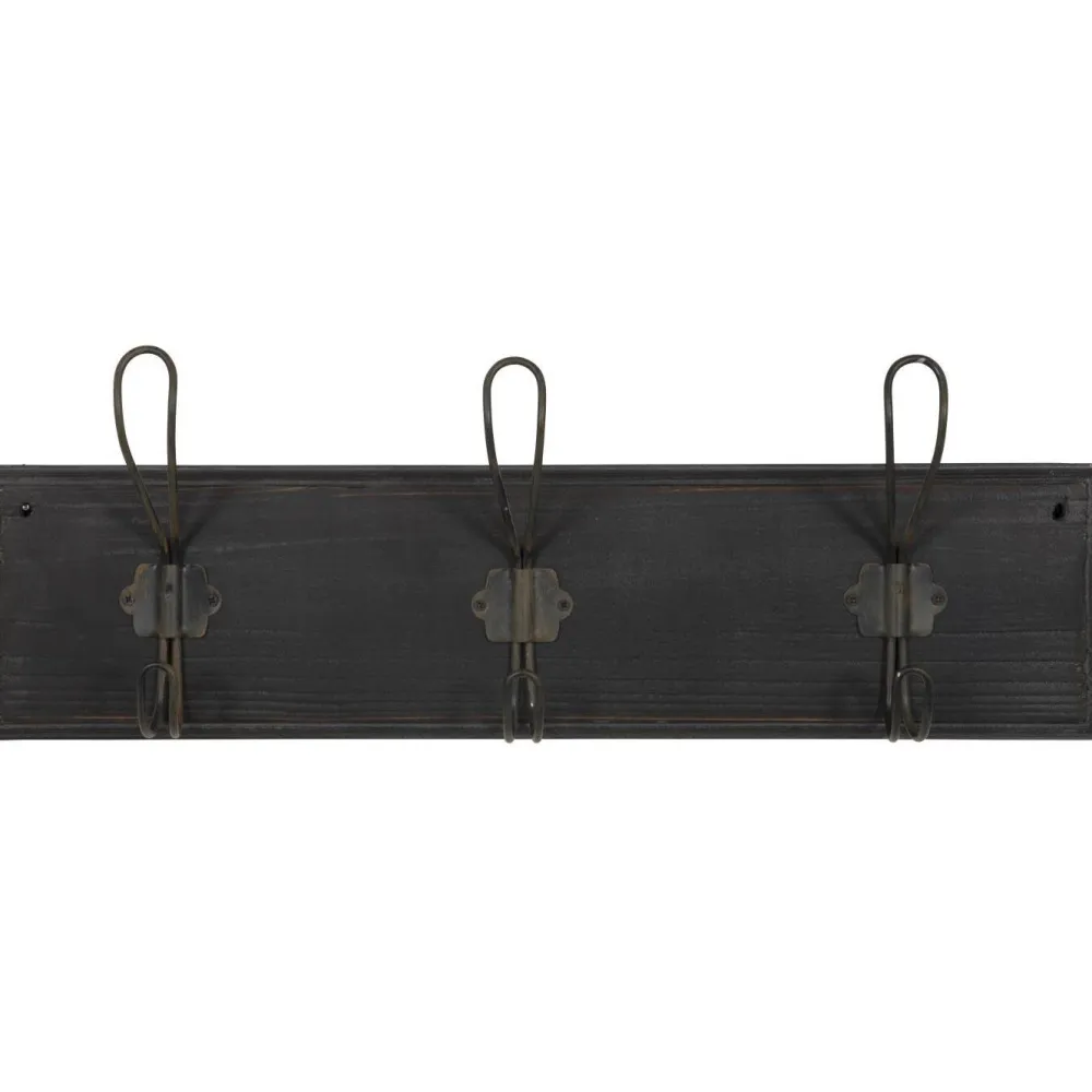 IB Laursen Garderobe Hakenleiste aus Holz und Metall