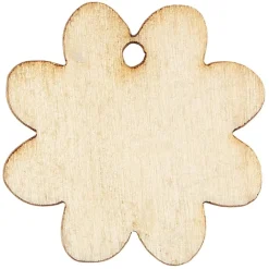 IB Laursen Geschenkanhänger aus Holz Blume