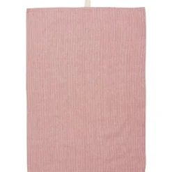 IB Laursen Geschirrtuch Bea Rot Gestreift