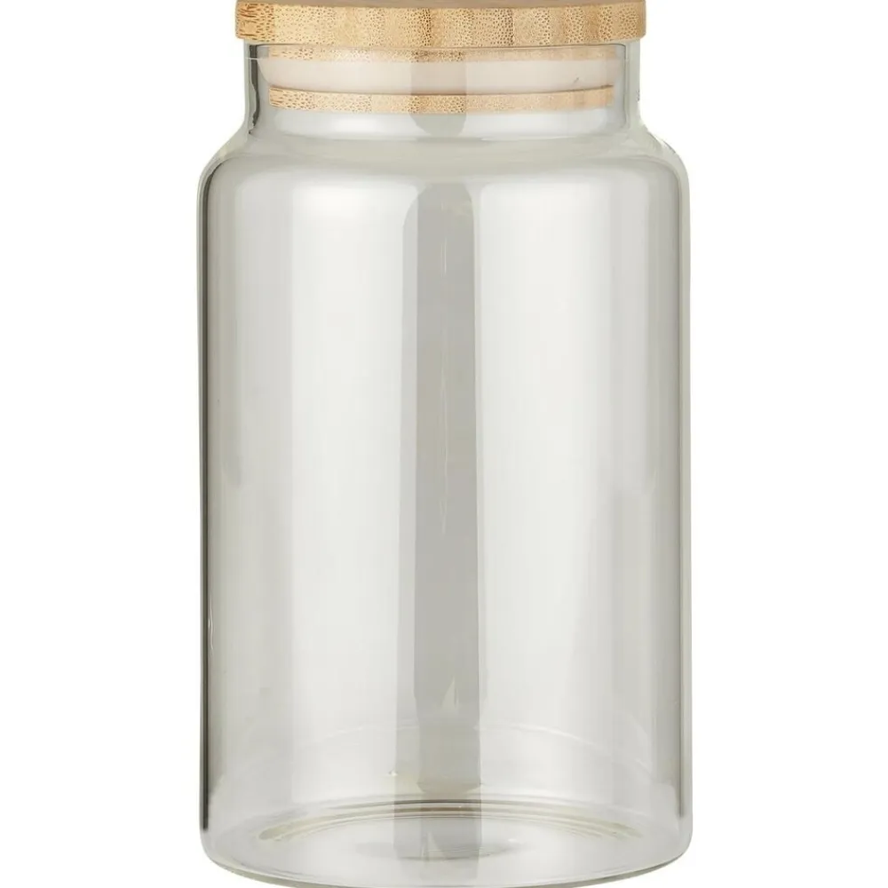 IB Laursen Glaskrug mit Bambusdeckel