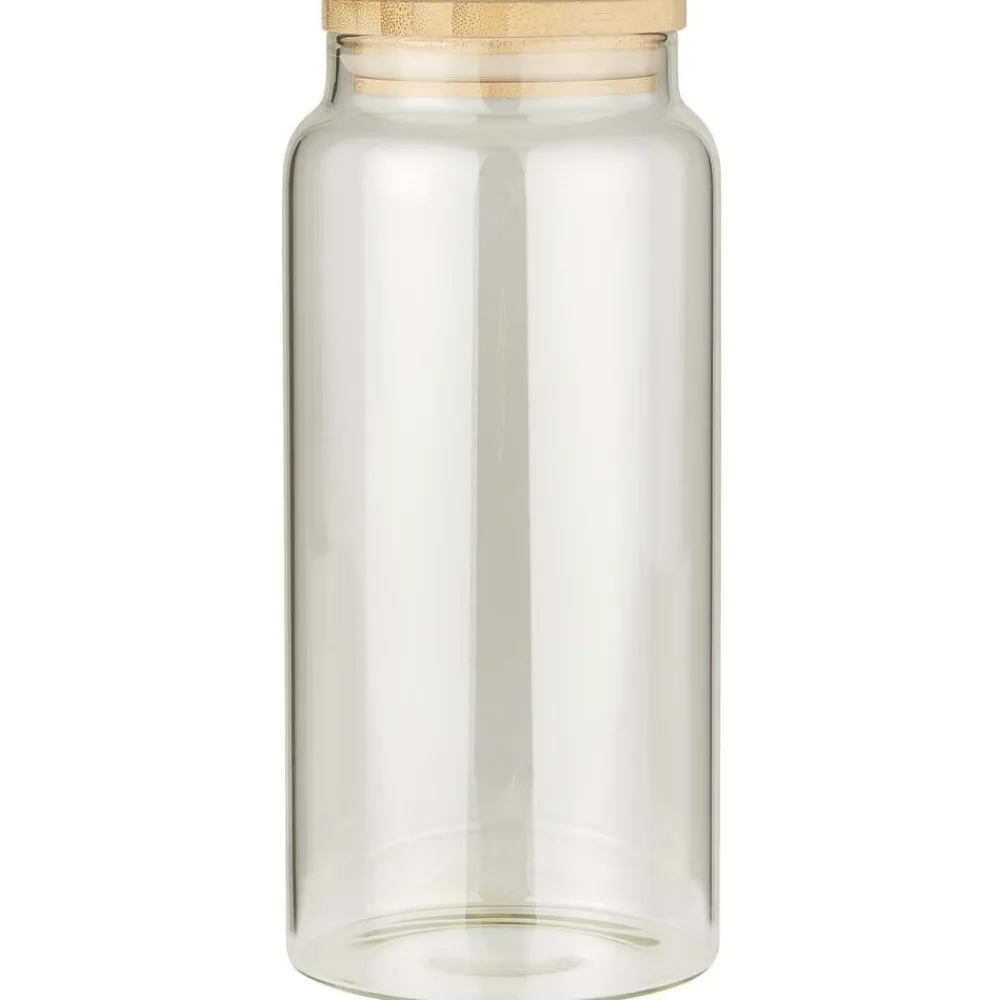 IB Laursen Glaskrug mit Bambusdeckel