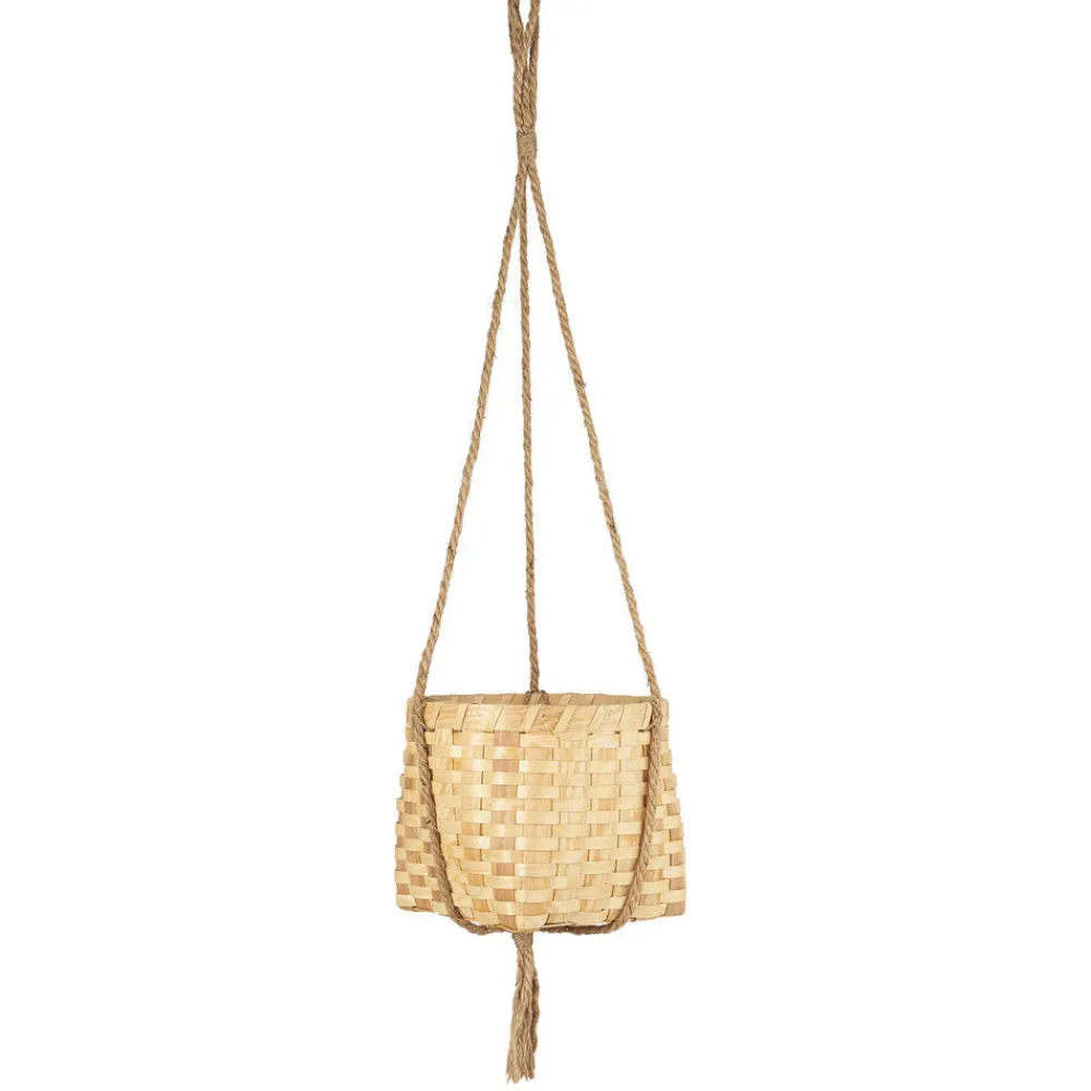 IB Laursen Hängekorb Spankorb mit Juteschnur