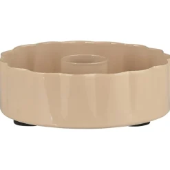 IB Laursen Kerzenhalter für Stabkerze gewellte Kante