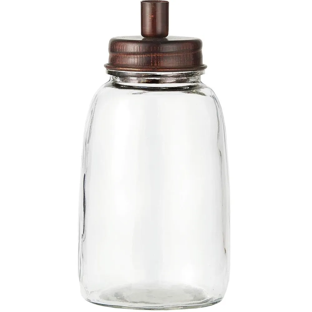 IB Laursen Kerzenhalter für dünne Kerzen mit Metalldeckel