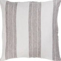 IB Laursen Kissenbezug hellblau mit grauen Streifen