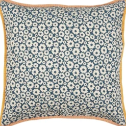 IB Laursen Kissenbezug Vigga mit Druck doppelt gewebt