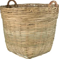 IB Laursen Korb aus Bambus mit Henkeln