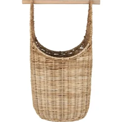 IB Laursen Korb mit Toilettenpapierhalter Rattan