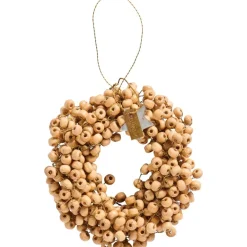 IB Laursen Kranz mit Holzperlen Stillenat handgefertigt