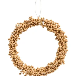 IB Laursen Kranz mit Holzperlen Stillenat handgefertigt