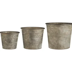 IB Laursen Metall Töpfe 3er Set Urban Garden