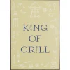 IB Laursen Metallschild King of Grill