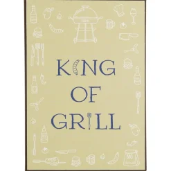 IB Laursen Metallschild King of Grill