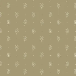 IB Laursen Papier Serviette mit Blattmuster 50er