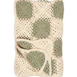 IB Laursen Plaid gehäkelt mit Karomuster