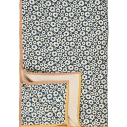 IB Laursen Plaid Vigga mit Druck doppelt gewebt