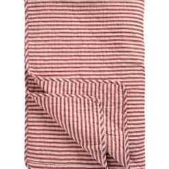 IB Laursen Quilt aus Baumwolle mit Streifen