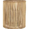 IB Laursen Runder Kerzenhalter Rattan