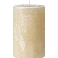 IB Laursen Rustikale Stumpenkerze mit Textur