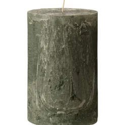 IB Laursen Rustikale Stumpenkerze mit Textur