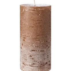 IB Laursen Rustikale Stumpenkerze mit Textur