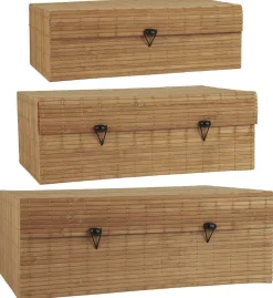 IB Laursen Schachteln aus Bambus 3er