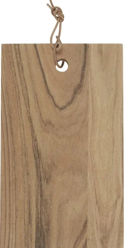 IB Laursen Schneidebrett aus Akazienholz und mit Lederschnur