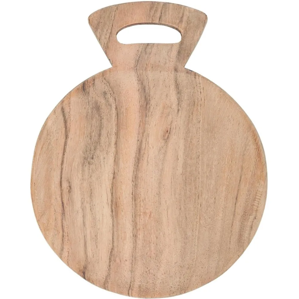IB Laursen Servierteller mit Henkel aus Akazienholz