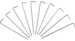 IB Laursen Sonnensegel mit Fransen und Holzstangen