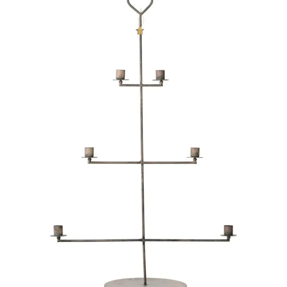 IB Laursen Stabkerzenhalter für 6 x 2,2 cm Kerzen Stillenat