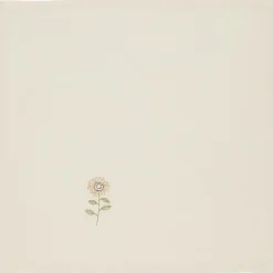 IB Laursen Stoffserviette Flora mit aufgestickten Blumen