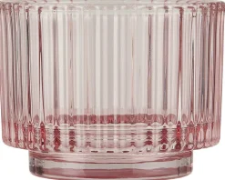 IB Laursen Teelichtglas gerillt Valencia Narrow