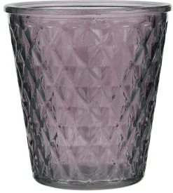 IB Laursen Teelichthalter Karomuster farbig