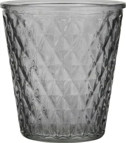 IB Laursen Teelichthalter Karomuster farbig