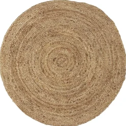 IB Laursen Teppich rund natur Jute
