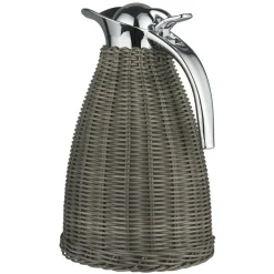 IB Laursen Thermoskanne mit Polyrattangeflecht