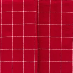 IB Laursen Tischdecke Silja länglich rot Karos