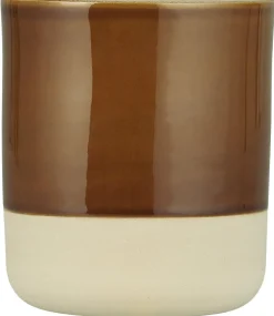 IB Laursen Topf mit beiger Kante unten