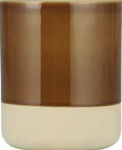 IB Laursen Topf mit beiger Kante unten