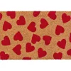IB Laursen Türmatte Fußmatte rote Herzen