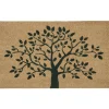 IB Laursen Türmatte Fußmatte mit Baum Motiv, Kokos