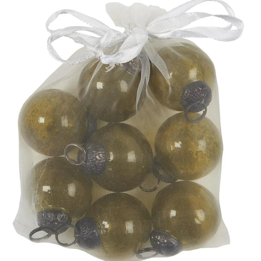 IB Laursen Tüte mit 8 Weihnachtskugeln mini