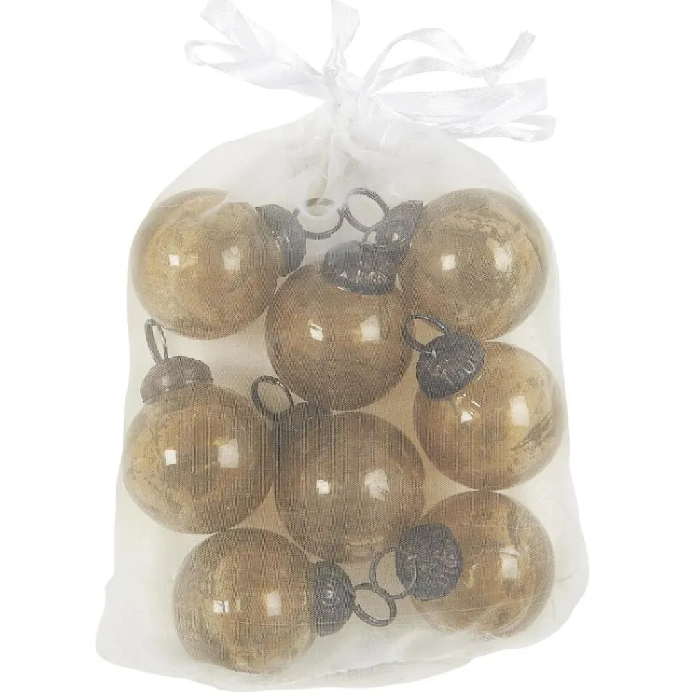 IB Laursen Tüte mit 8 Weihnachtskugeln mini