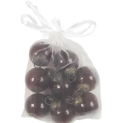 IB Laursen Tüte mit 8 Weihnachtskugeln mini